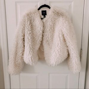 Fuzzy White Coat